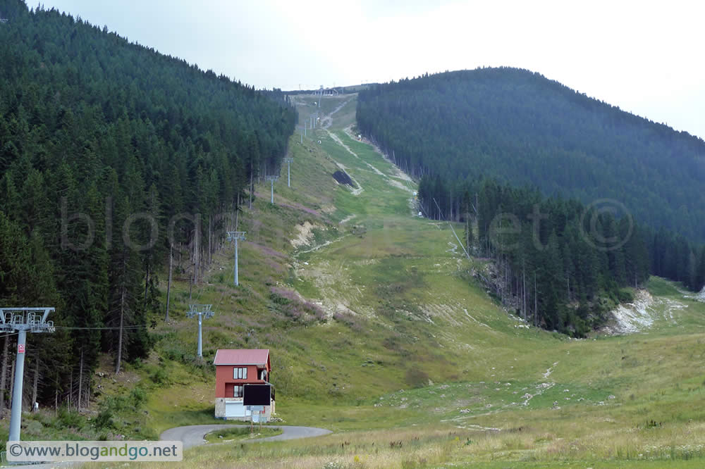 Bansko - Alberto Tomba run in the summer